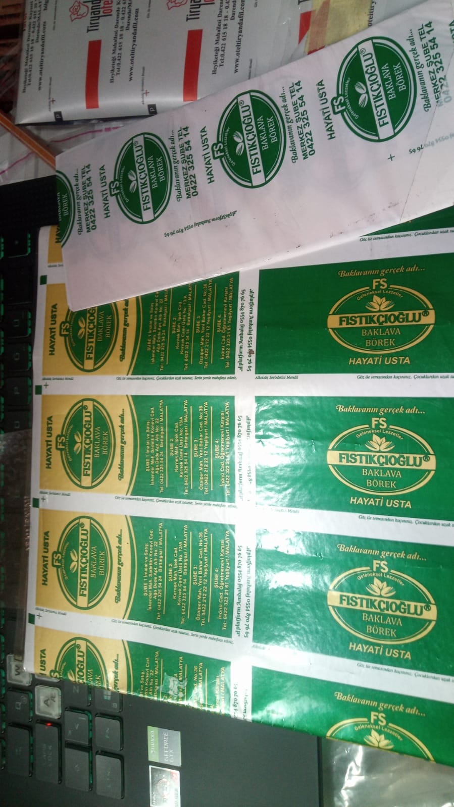 Hayati Usta Fıstıkçıoğlu Baklava Börek